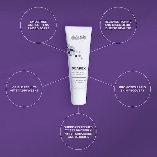 Biotrade Scarex Scar Removal Silicone Gel για Ουλές 15ml