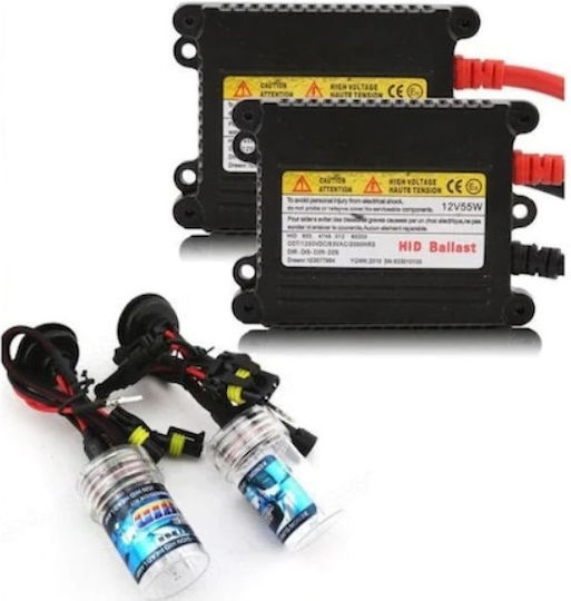 Xenon Set de Iluminare H7 35W 12V 6000K Alb rece