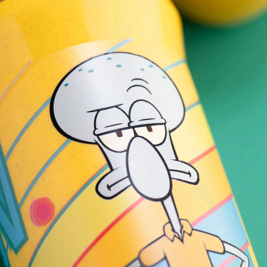 Koziol Kids Water Bottle Plastic Olli Spongebob Squidward 500ml