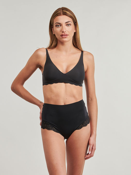 Μαύρο Σουτιέν χωρίς Ενίσχυση 2Pack