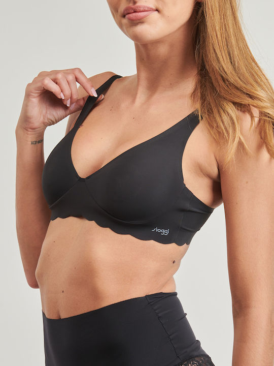 Μαύρο Σουτιέν χωρίς Ενίσχυση 2Pack