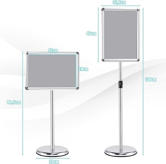 Costway Stand de afișare A3