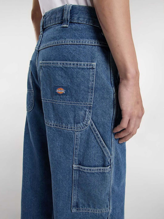 Carpenter Ανδρικό Παντελόνι Τζιν με Loose Straight Εφαρμογή Μπλε