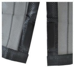 Mosquito Door Net with Magnetic Clasp made of Polyester Brown