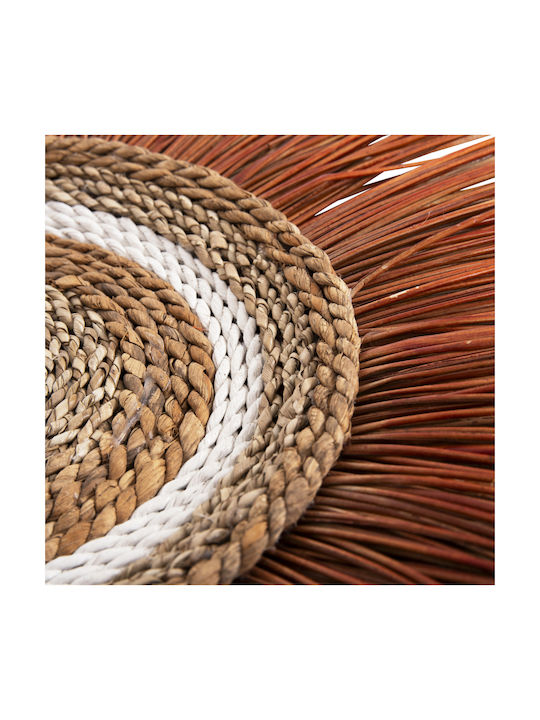HomeMarkt Διακοσμητικό Τοίχου Καφέ 55x3x55cm
