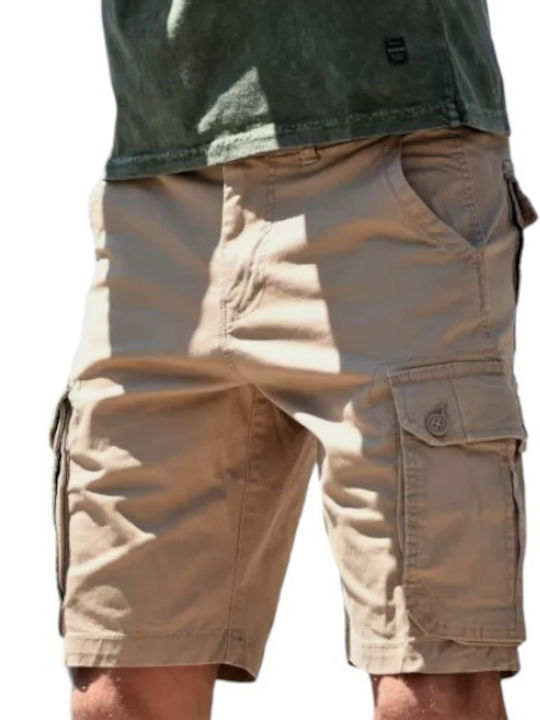 Herrenshorts Cargo Beige
