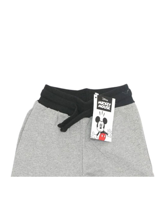 Παιδικό Παντελόνι Φόρμας Grey, Black Mickey Mouse
