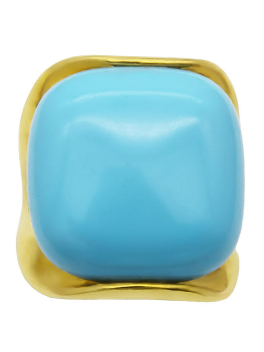 Gold Türkis Ring 18 Karat Dαχ00450 Gold Türkis Ring 18 Karat Dαχ00450