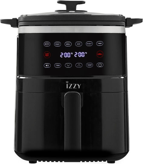 Izzy Digital Air Fryer and Grill Air Fryer 5lt Black