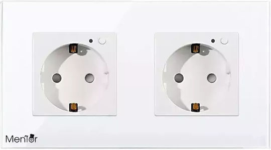 Power Socket Wi-Fi White 1pcs