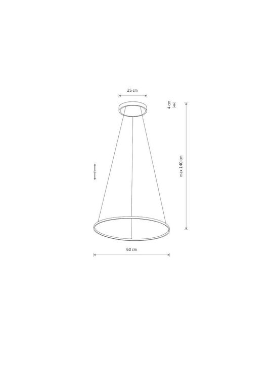 Nowodvorski Pendant Light Green 60x140cm