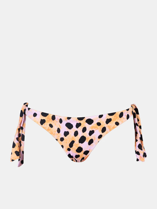 Panther Bikini Brazil Cu Dantelă Roz