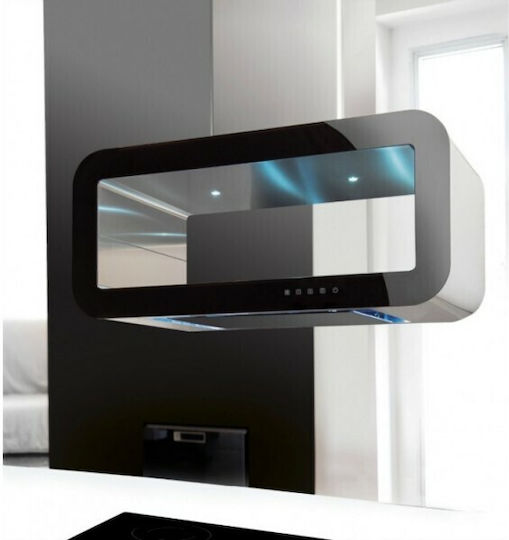 Pyramis Corso Elegant Απορροφητήρας Νησίδα 90cm Inox