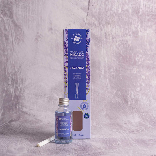 La Casa De Los Aromas Mikado Lavanda Bețișoare parfumate 30ml