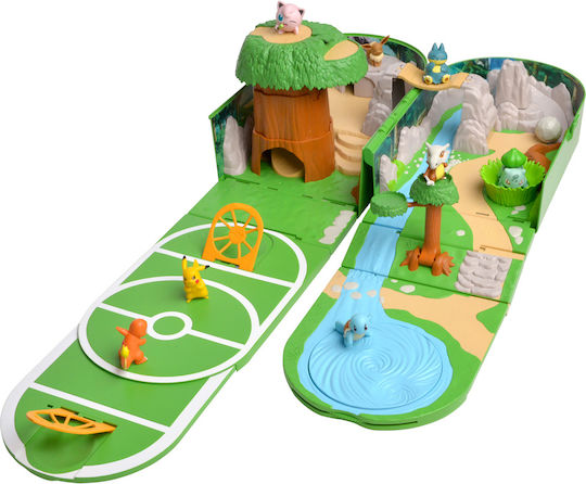 Jazwares Πίστα Μάχης σε Σακίδιο Μεταφοράς Pokemon για 4+ Ετών (Διάφορα Σχέδια) 1τμχ
