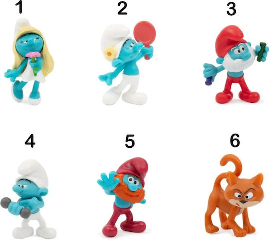 Giochi Preziosi Miniature Novelty Toy Smurfs For 3+ Years 5cm (Miscellaneous Designs)