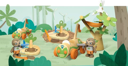 Hape Засаждане на дърво E-car за 3+ години 10 см
