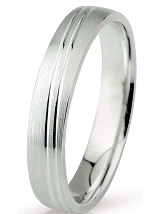 Maschio Femmina Eternity Λευκόχρυσες Σετ Βέρες 9k 14k 18k Go017e