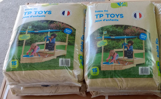 Certified Sand for Children 1 Piece/15 kg for Sandpits