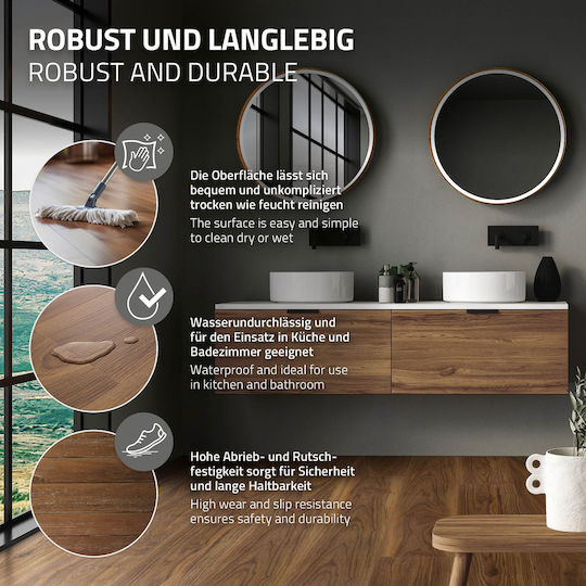 7.5 M² Click 4.2 Mm Pvc Laminate