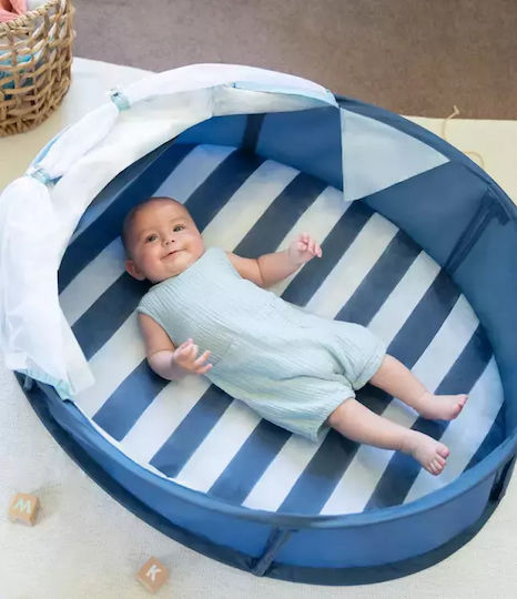 Babymoov Кошара за игра с Матрак Син