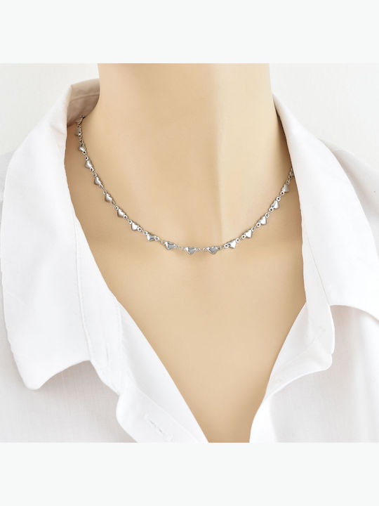 Goldjewels Αλυσίδα Λαιμού από Ατσάλι