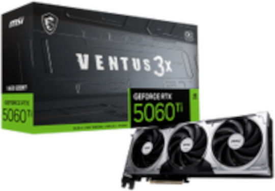 MSI GeForce RTX 5060 Ti 8GB GDDR7 Ventus 2X OC Plus Grafikkarte
