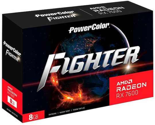 PowerColor Radeon RX 7600 8GB GDDR6 Fighter Κάρτα Γραφικών