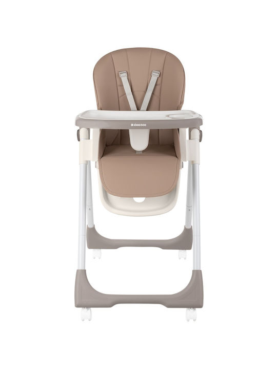 Kikka Boo Spicy Foldable Baby Highchair With Adjustable Height Beige