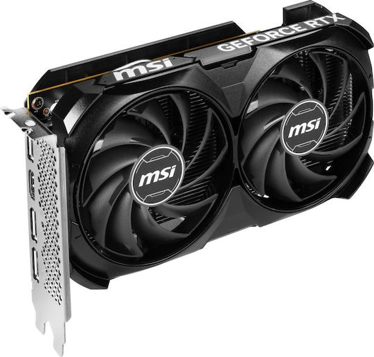 RTX GeForce MSI 4060 Grafică Placă Black 2X Ventus GDDR6 8GB 4060 RTX GeForce MSI 8G〜 BLACK 2X VENTUS グラフィックボード・グラボ・ビデオカード
