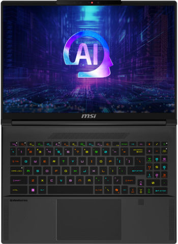 MSI Stealth A16 AI+ A3XVFG 16" OLED QHD+ 240Hz (Ryzen AI 300 Series-9 ХX 370/32GB/1TB SSD/GeForce RTX 4060/W11 Home) (Международна английска клавиатура)