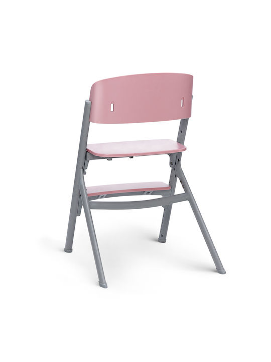 Kinderkraft Livy Baby Highchair 3 in 1 with Adjustable Height Pink