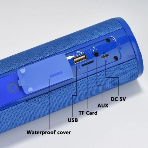 T&G TG-149 Ηχείο Bluetooth 10W με Ραδιόφωνο και Διάρκεια Μπαταρίας έως 4 ώρες Πολύχρωμο