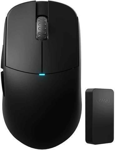 Lamzu Atlantis Mini Drahtlos Gaming Gaming Maus 26000 DPI Schwarz