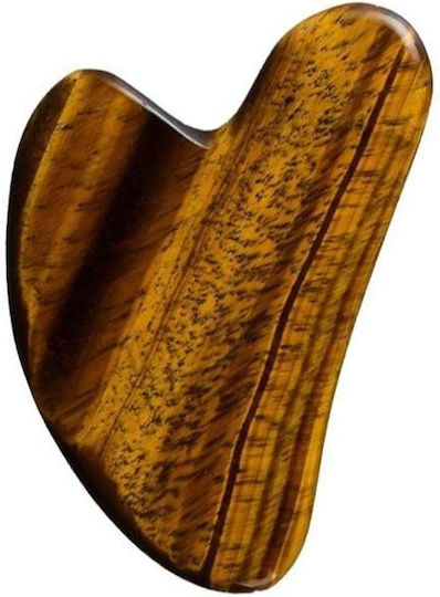 Authentic Gua Sha Tiger Eye Face Massage Stone Tiger Eye
