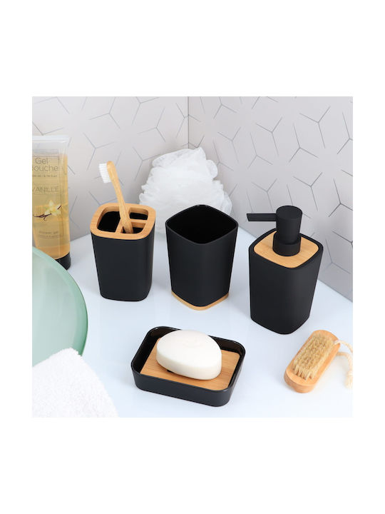 Plastic Dispenser Black 380ml