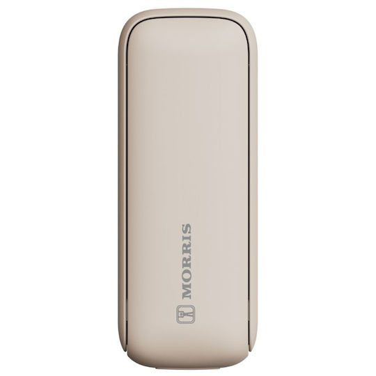 Morris USB Handheld Folding Fan Beige MHF-14101