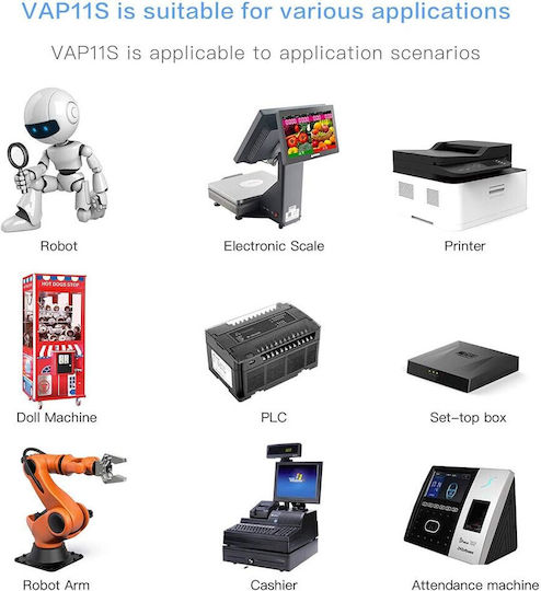 Vonets VAP11S Wifi Bridge + Repeater + Access Point 1Stück (VAP11S)
