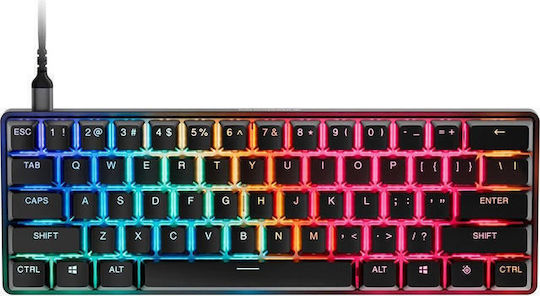 SteelSeries Apex Pro Mini Gen 3 Gaming Mechanical Keyboard 60% with SteelSeries OmniPoint switches and RGB lighting (English US)