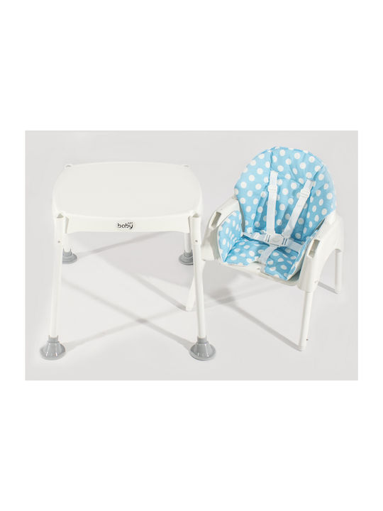 Just Baby Baby Highchair with Adjustable Height Gray