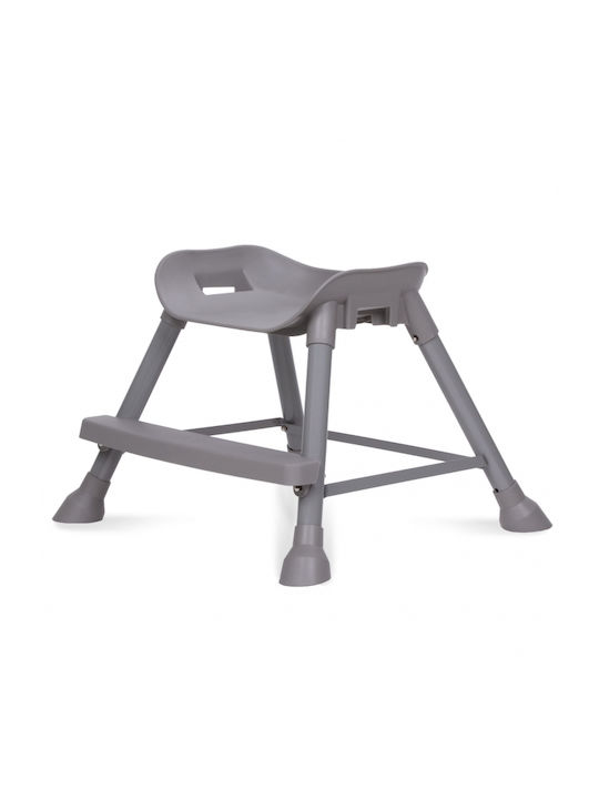 Kidwell Eatan Baby Hochstuhl 4 in 1 mit Höhenverstellbar Grau