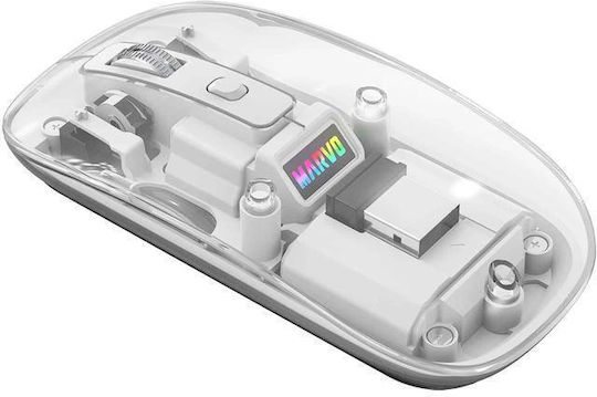 Marvo M810W Wireless Bluetooth Mouse White