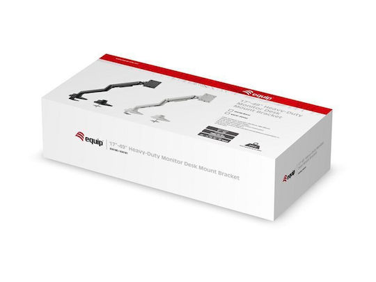 Equip TischHolder Βάση Γραφείου Οθόνης έως 49" με Βραχίονα