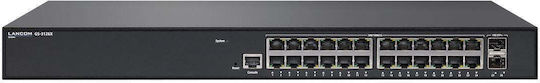 Lancom GS-3126X Managed L3 Switch with 24 Gigabit (1Gbps) Ethernet Ports and 2 SFP Ports
