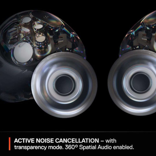 SteelSeries Arctis GameBuds Wireless In Ear Gaming Headset with Bluetooth Connectivity White for PS5