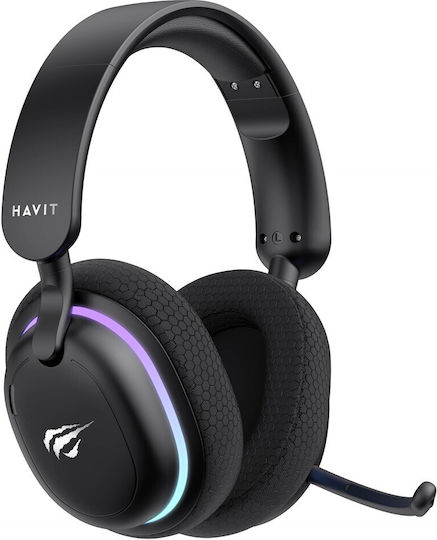 Havit Fuxi H7 Over Ear Gaming Headset με σύνδεση Bluetooth