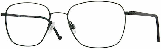 Look 10839 M4 Rame Ochelari Pentru Bărbați Metalic Negru Pătrat