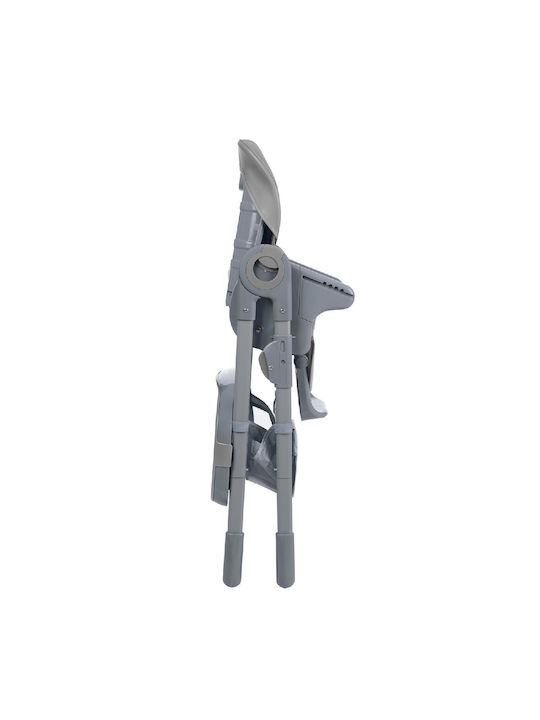 Kikka Boo Comfy+ Foldable Baby Highchair with Adjustable Height Gray
