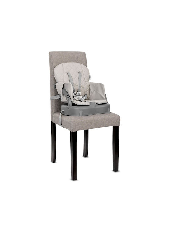 Lorelli Siesta Foldable Baby Highchair 3 in 1 with Adjustable Height Beige Leather