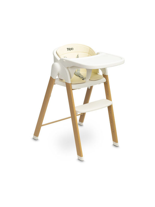 Caretero Triplo Foldable Baby Highchair 3 in 1 Beige